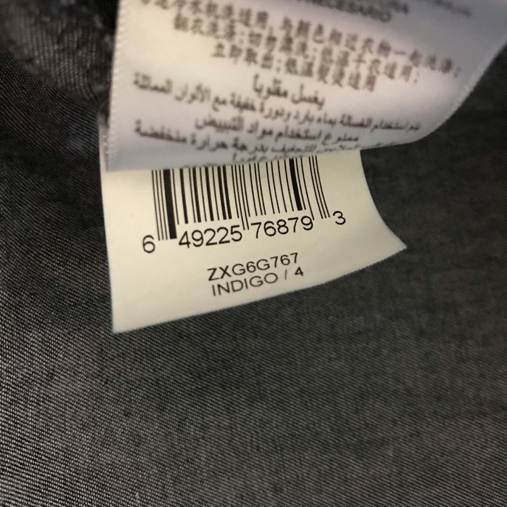 BCBGeneration size 4 sleeveless chambray dress - Picture 9 of 16